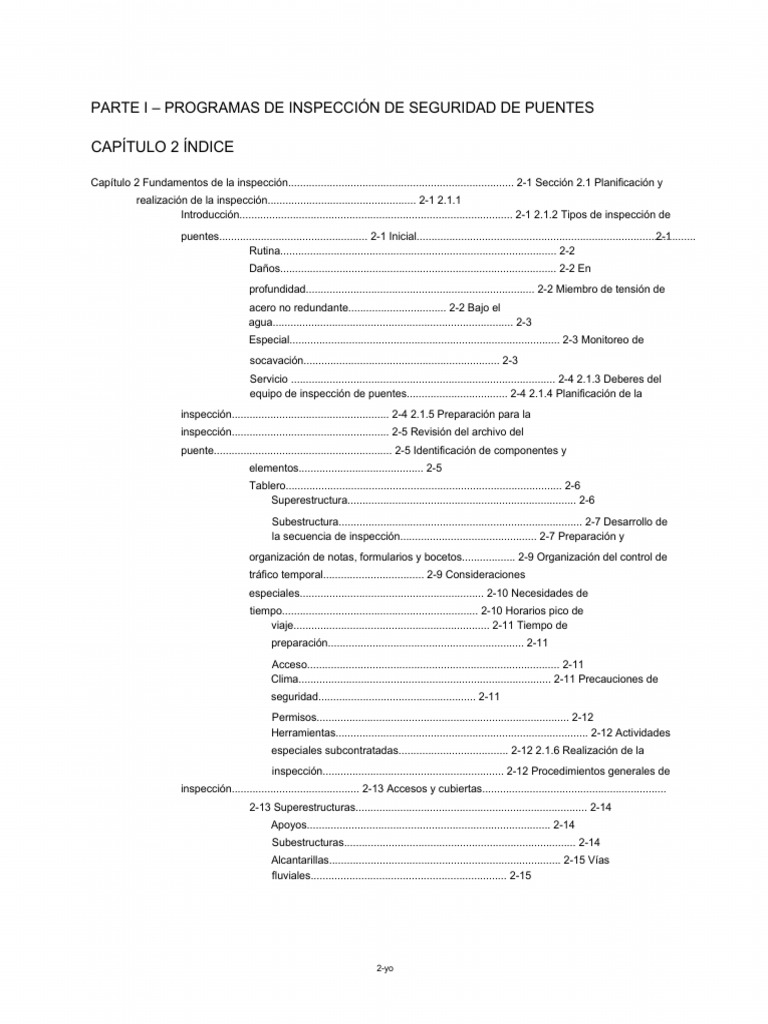 Capitulo 2 y 3 FHWA Español Introduccion | PDF | Puente | Fractura