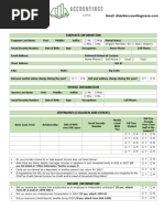 H&R Block Drop-Off Form | PDF