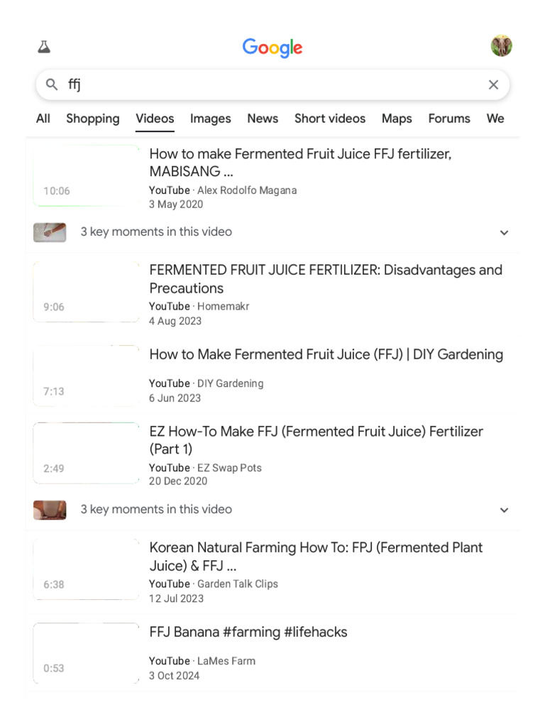 How to Make Fermented Fruit Juice FFJ | PDF