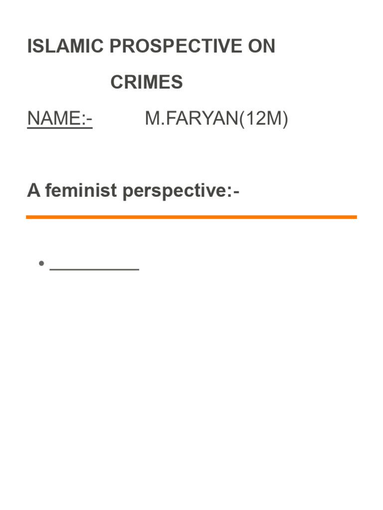 Islamic Feminism and Women's Rights | PDF | Gender Studies | Feminism