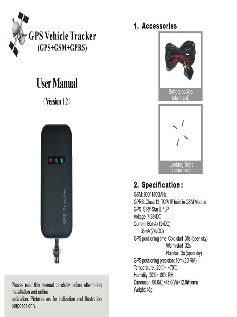GT02-User Manual | PDF