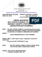 media alert citation - joe scannell