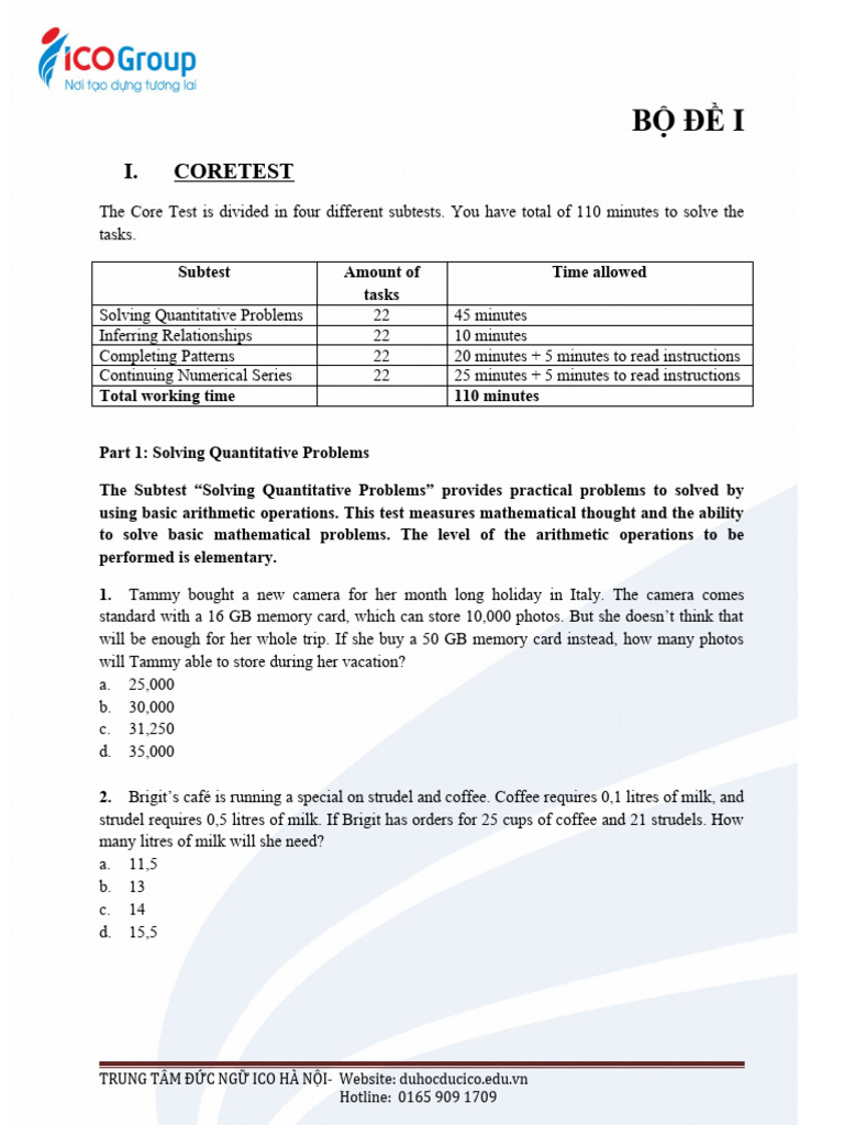 537299833 Bộ đề 1 on TestAs | PDF | Semantics | Question