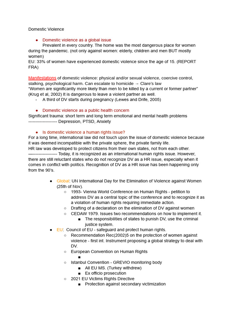 Understanding Domestic Violence Issues | PDF | Domestic Violence | Violence