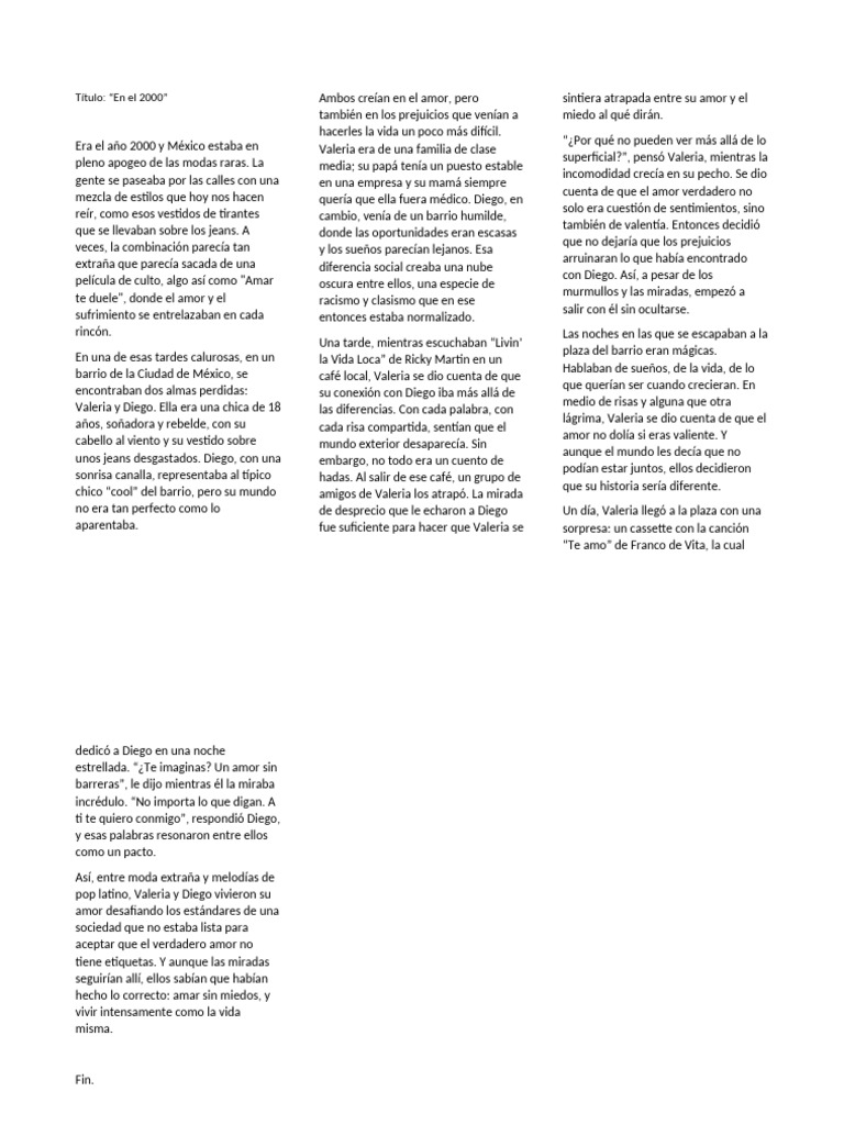 En El 2000 | PDF | Amor