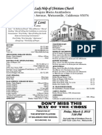 Parish Bulletin 02-26-12