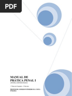 Prática Penal I