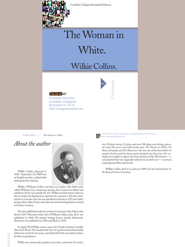 Collins, Wilkie The Woman in White PDF The Woman In White (Novel
