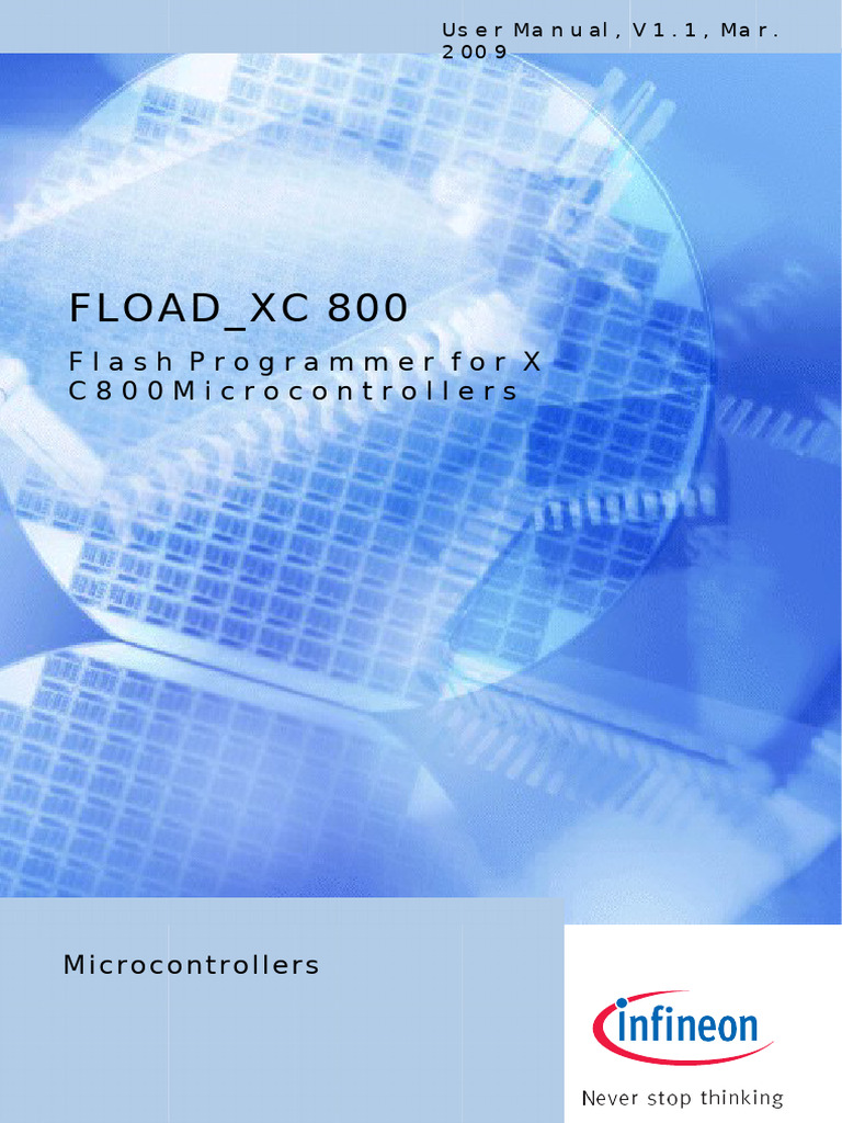 Overview of FLOAD for XC800 Programming | PDF | Flash Memory | Booting