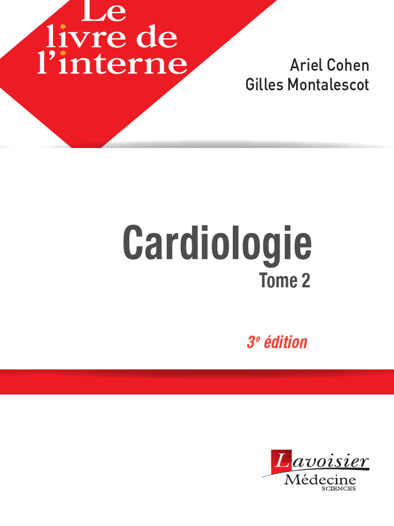 Livre de l'Interne en Cardiologie T2 | PDF | Échocardiographie ...
