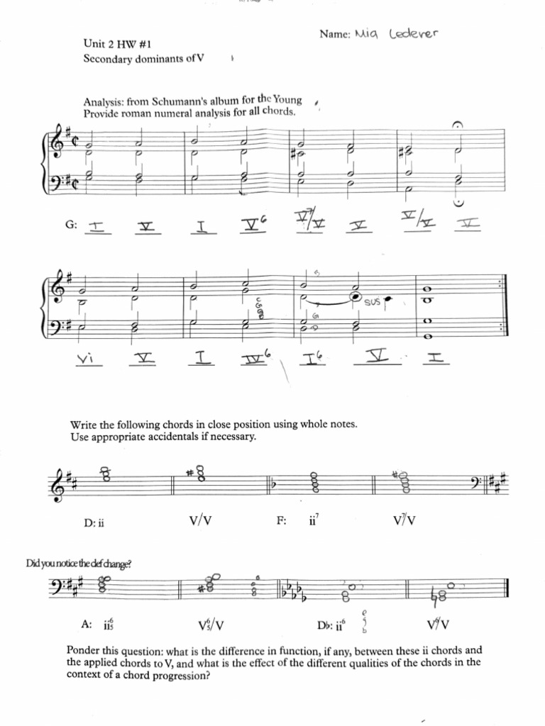 Music Theory 2.7 | PDF