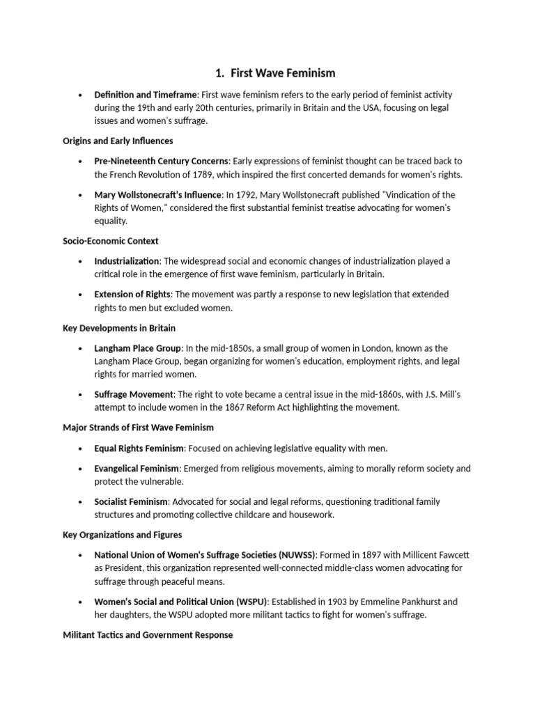 feminism waves | PDF | Feminism | Gender Studies