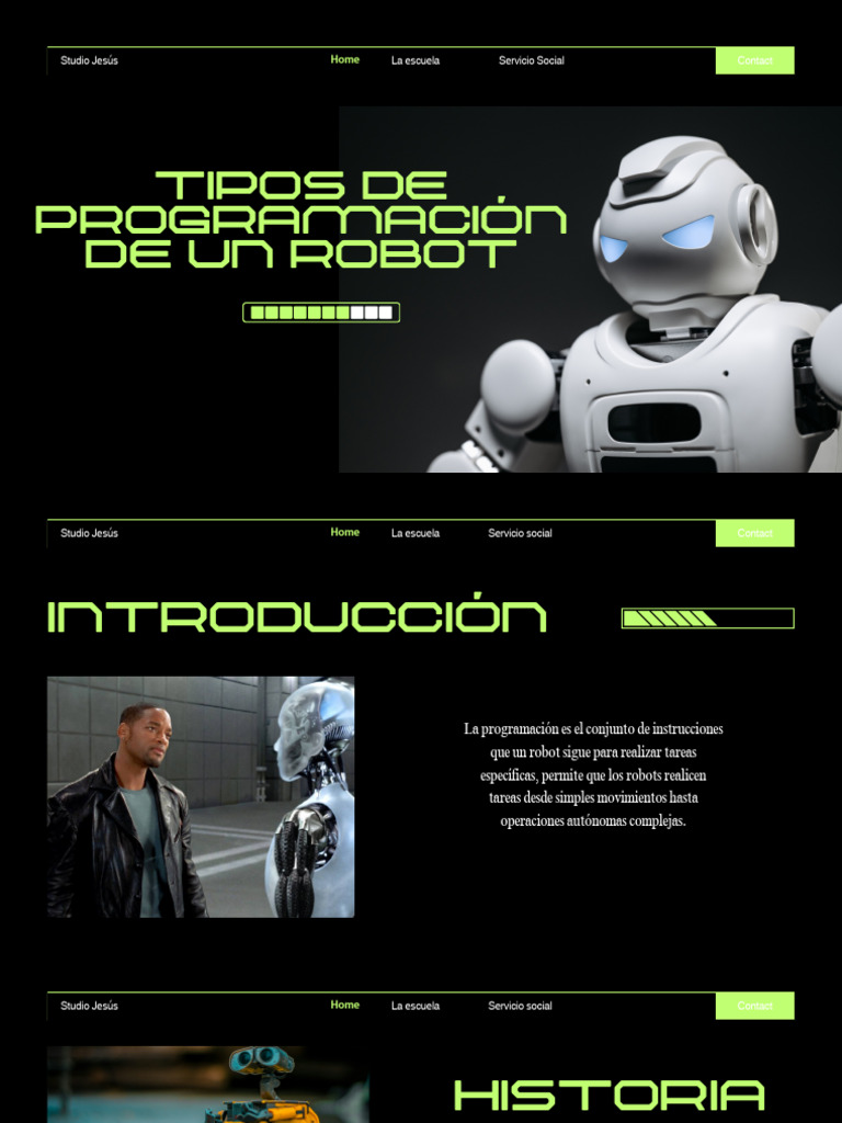 Programación de Robots: Lenguajes y Métodos | PDF | Robótica | Robot