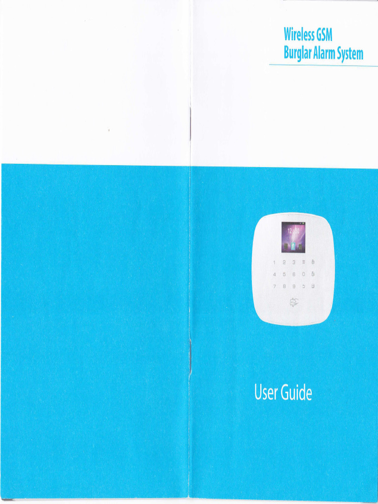 Wireless GSM Burglar Alarm Guide | PDF | Computer Keyboard | Menu ...