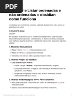 Guia Prático para Iniciantes no Obsidian | PDF | Plug-in (informática ...