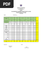 Computing Proficiency Levels in DepEd | PDF | Learning | Cognition