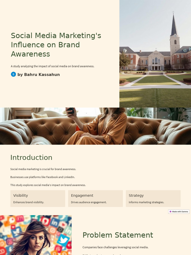 Social Media Marketings Influence On Brand Awareness | PDF | Social ...