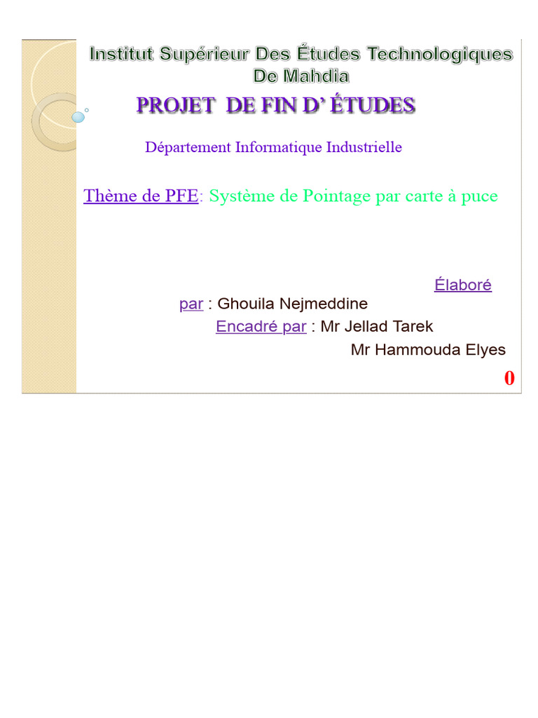 Système de Pointage Innovant | PDF | Entrée/Sortie | Informatique
