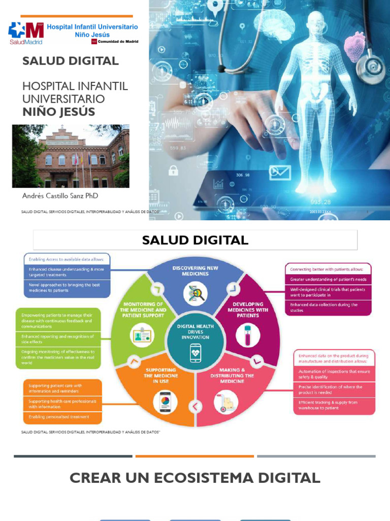 Salud Digital en Hospital Infantil | PDF | Especialidades Medicas ...