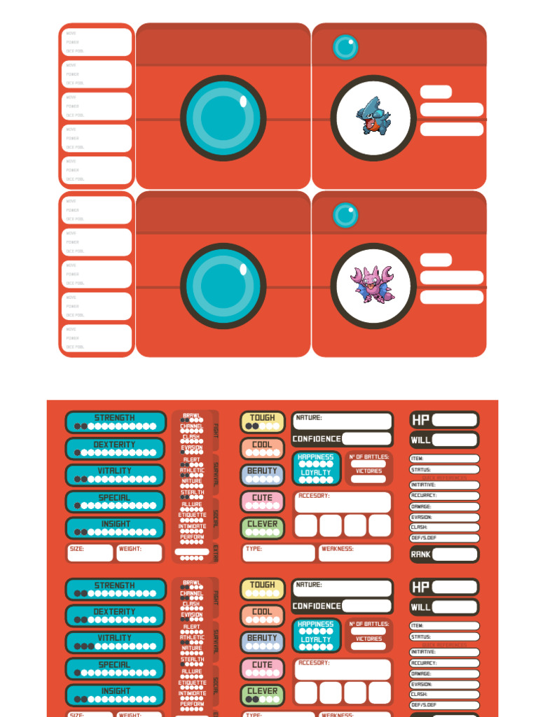 MONSTER SHEET 2.0 Interactive | PDF