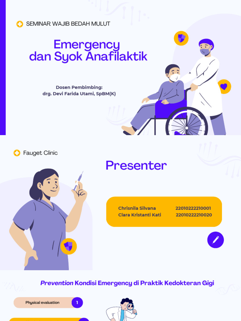 Penanganan Syok Anafilaktik Di Praktik Gigi Pdf