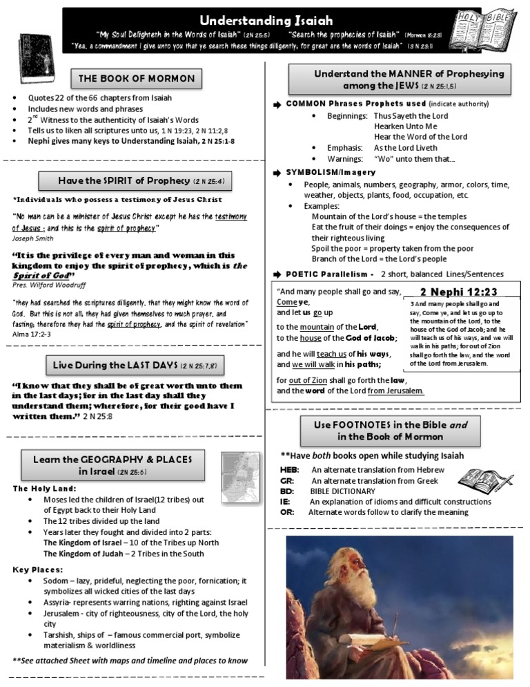 Understanding Isaiah's Prophecies | PDF | Isaiah | Prophecy