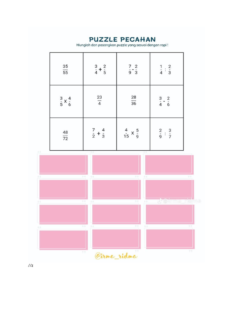 Puzzle | PDF