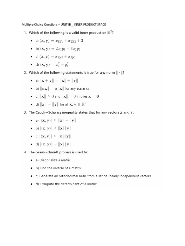 Unit 3 MCQ | PDF