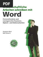 Wissenschaftliche Arbeiten Schreiben Mit Word