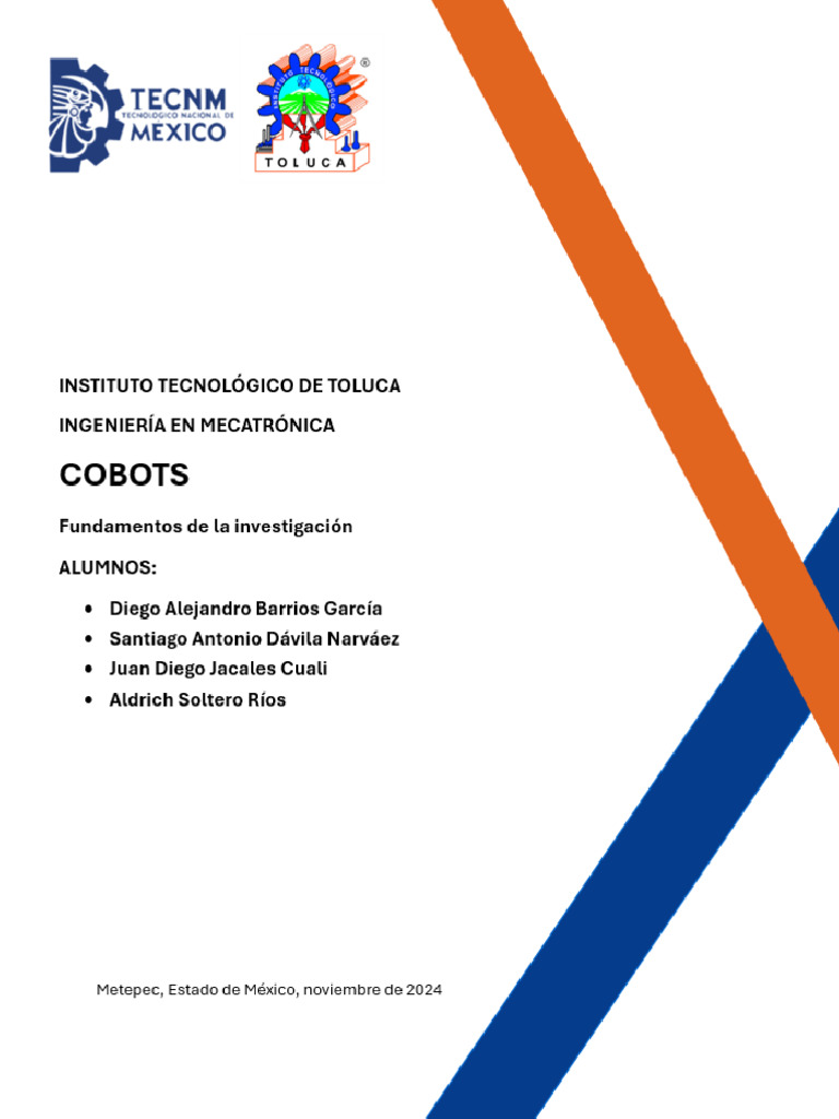 Ventajas y Funciones de los Cobots | PDF | Robot | Robótica