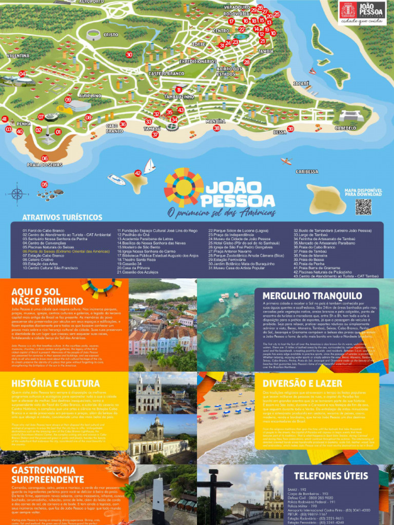 Mapa João Pessoa | PDF