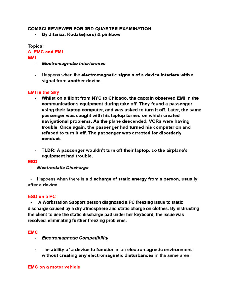 Comscience 10 reviewer pdf electromagnetic compatibility printed