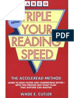 Triple Your Reading Speed-Mantesh