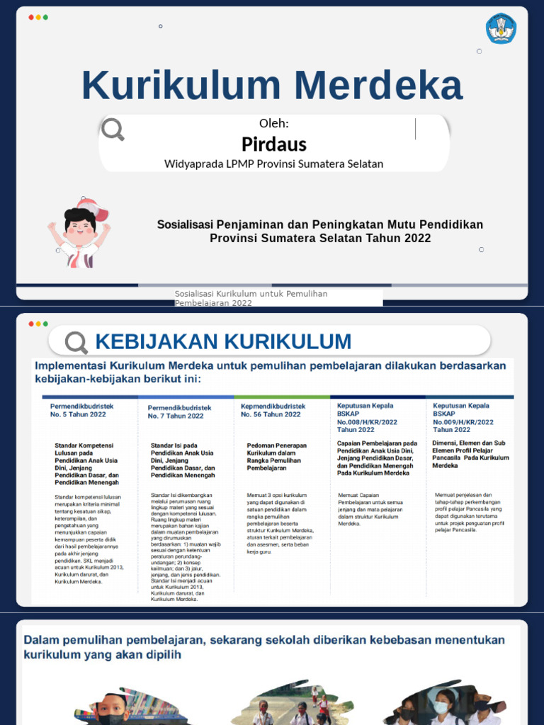 Panduan Kurikulum Merdeka 2022 | PDF