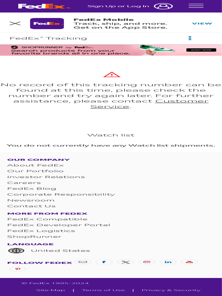FedEx Services and Support Overview | PDF