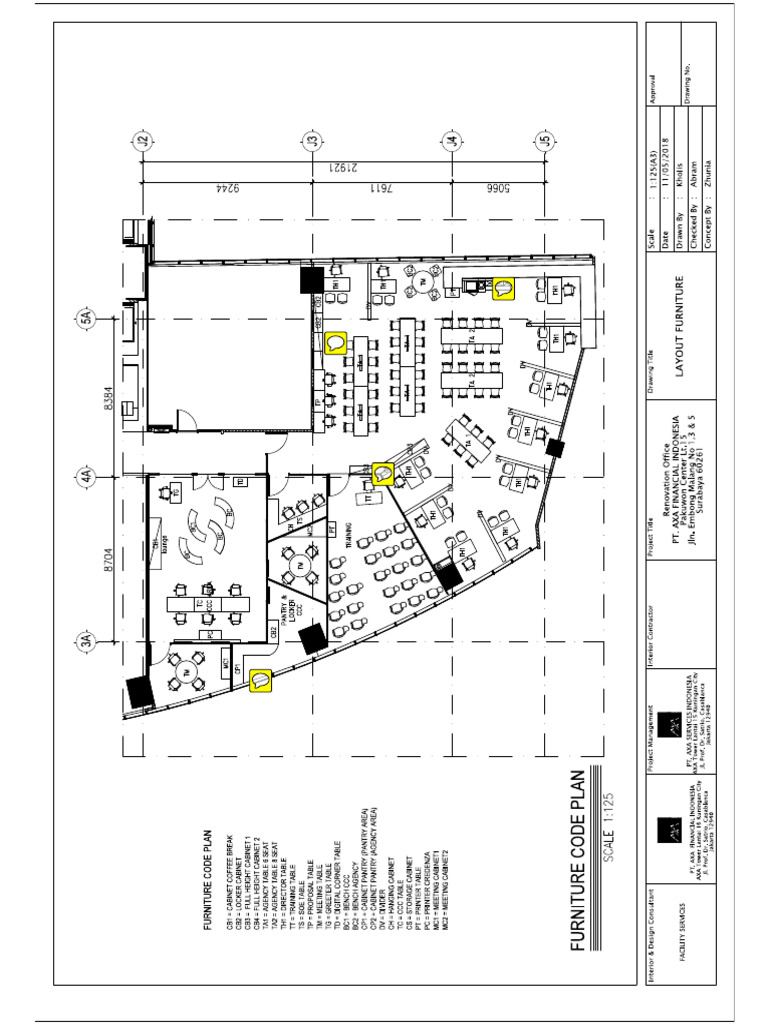 Denah Interior | PDF