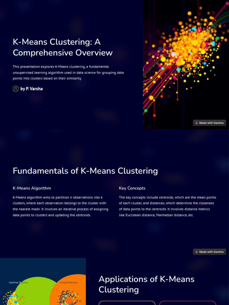 K-Means Clustering: Pros and Cons | PDF | Cluster Analysis | Learning