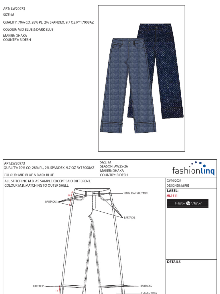 Jeans model 218203 Sublevel main image 0