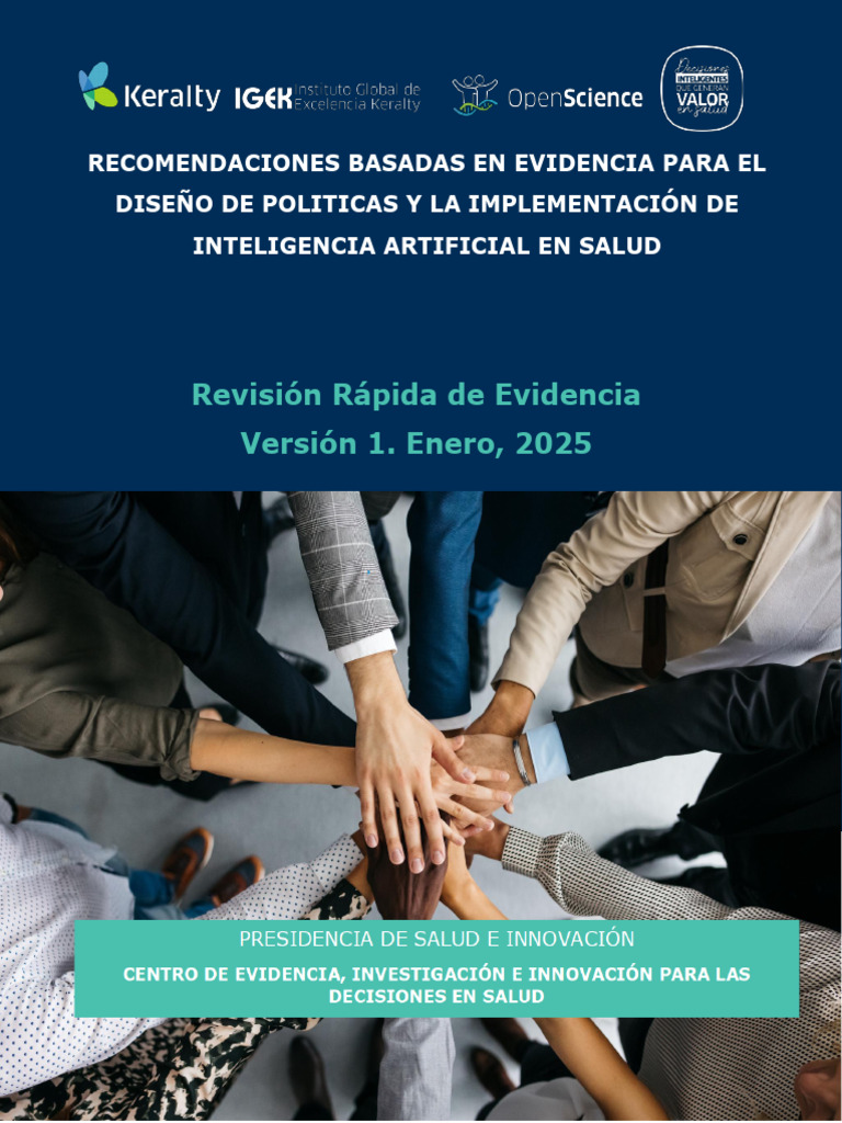 Políticas de IA en Salud: Recomendaciones 2025 | PDF | Inteligencia ...