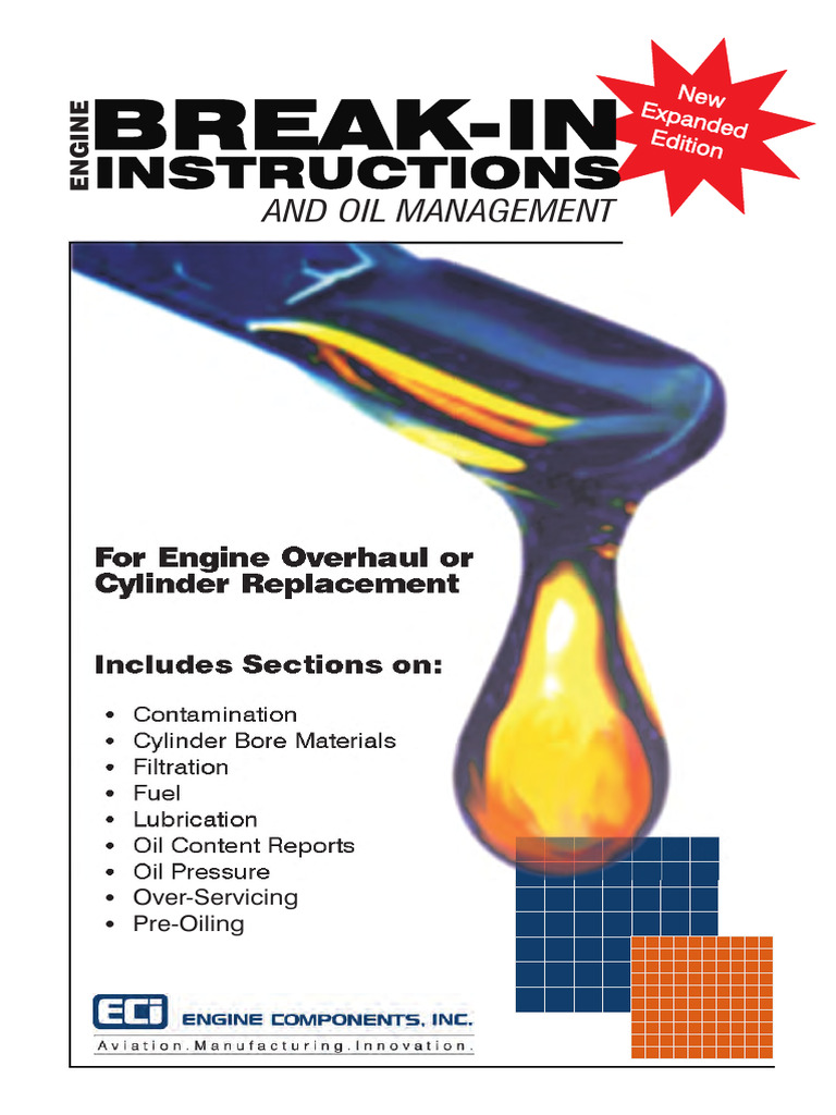Engine Break-In & Oil Management Guide | PDF | Lubricant | Motor Oil