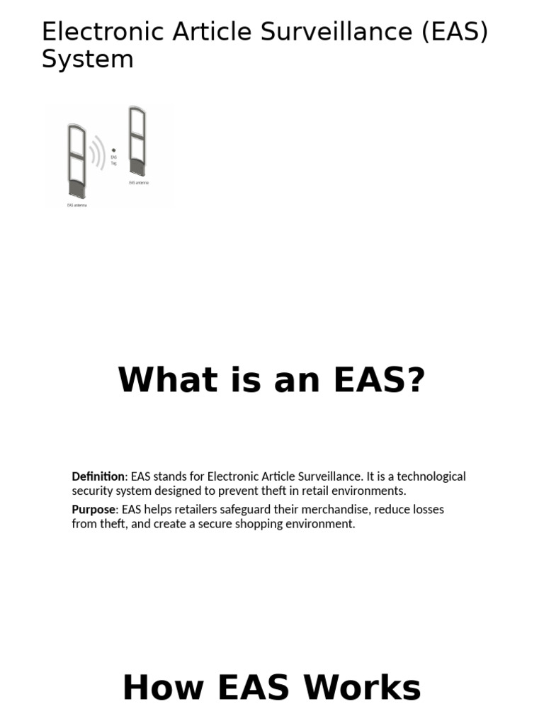 EAS Systems | PDF | Telecommunications Engineering
