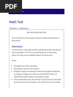SAT Math 2025 Practice Collection | PDF | Sat | Mathematics