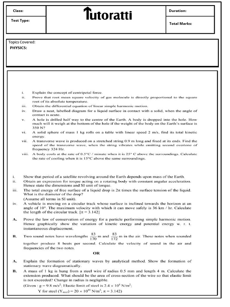 Phy 5 | PDF