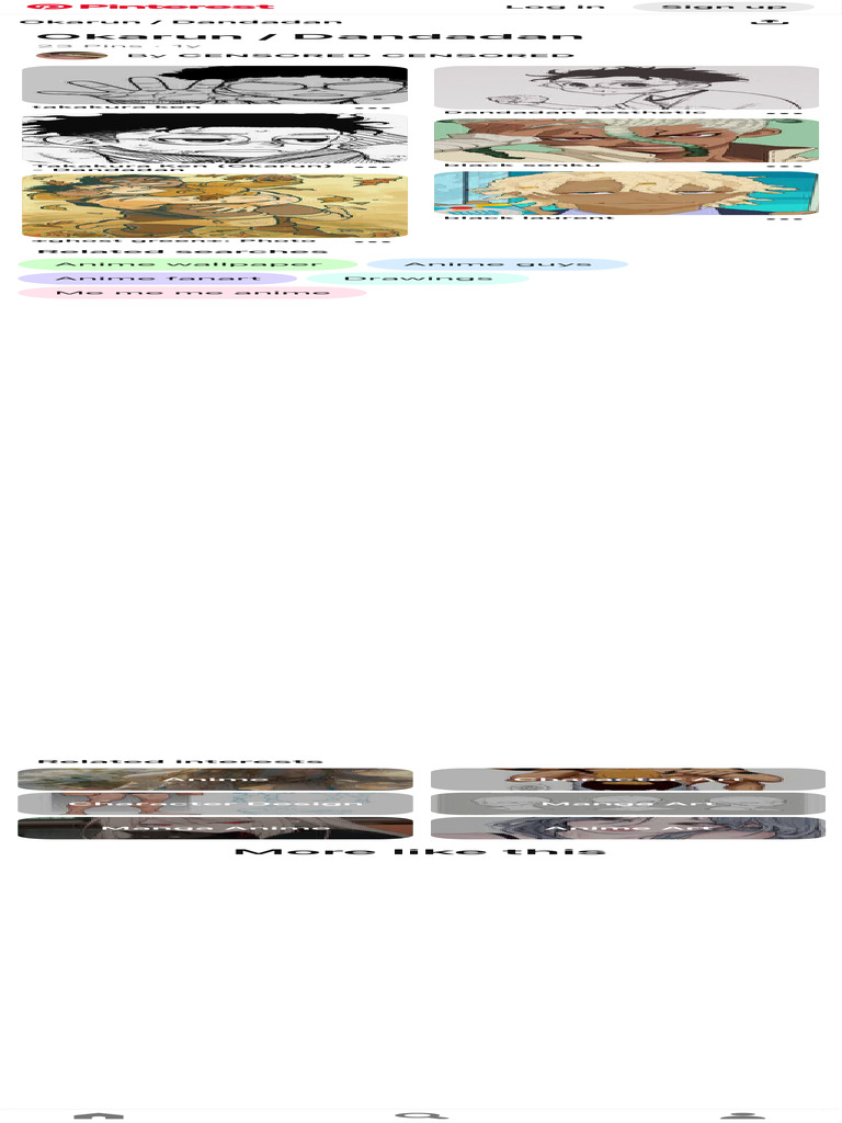 Okarun Dandadan Anime Art Collection Pdf