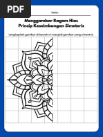 LKPD Prinsip Keseimbangan Simetris | PDF