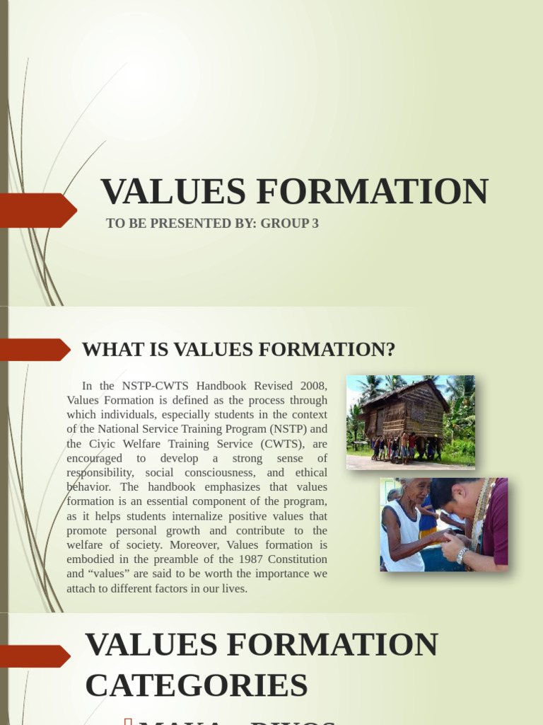 Values Formation | PDF