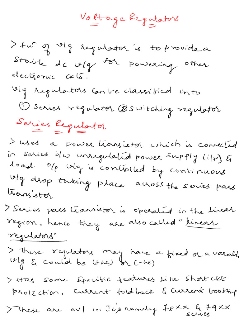 Voltage Regulators | PDF