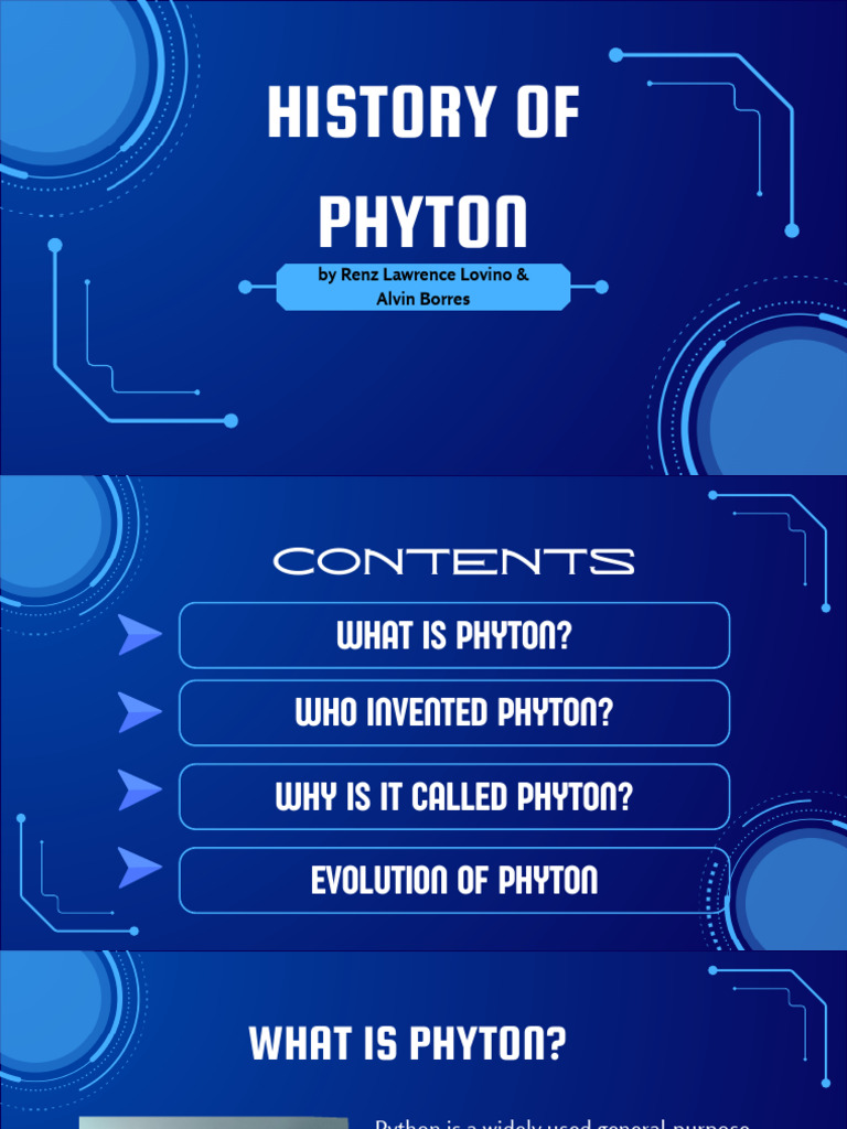 Introduction to Python Programming | PDF | Python (Programming Language ...