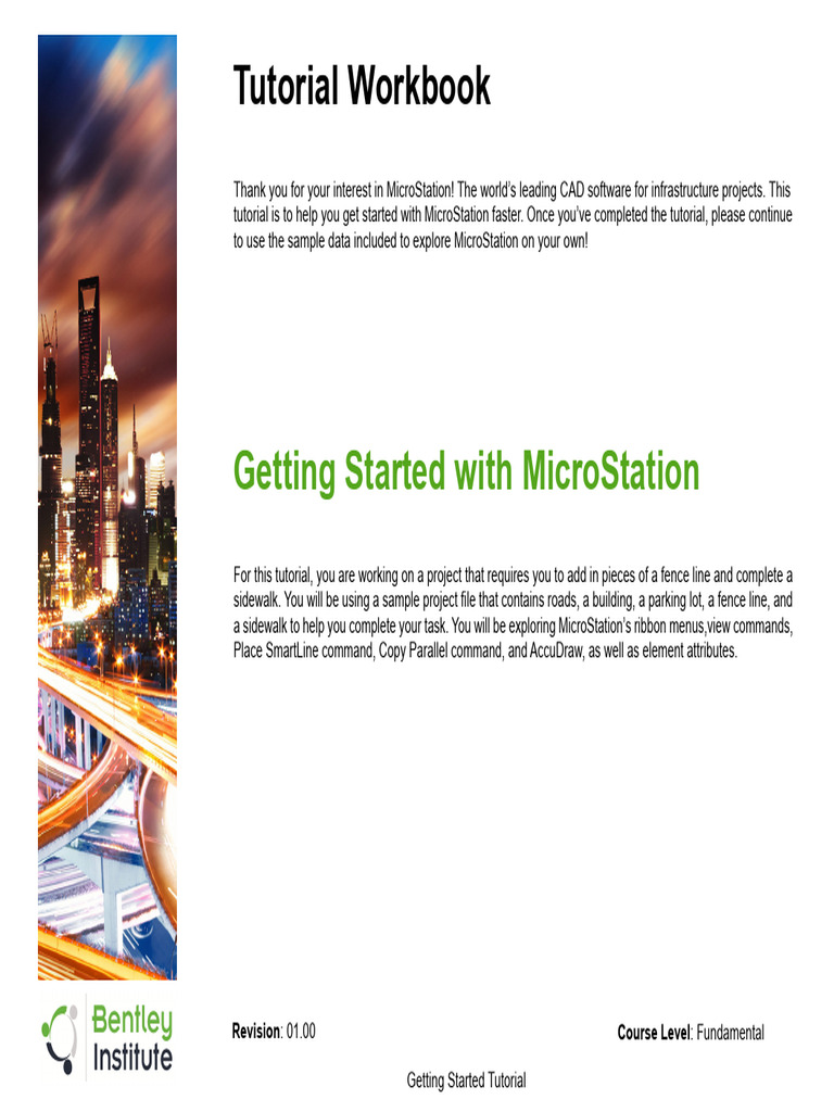 En GettingStartedInMicroStation | PDF | Cursor (User Interface) | Icon ...