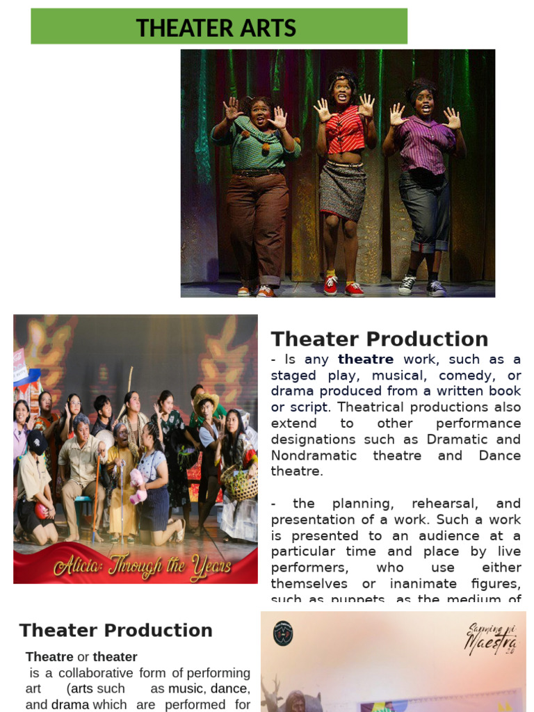 Understanding Theatrical Production | PDF | Theatre | Clown